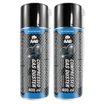 2x AABCOOLING Compressed gas duster 400ml – bombe air sec