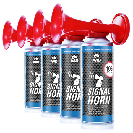 4x AABCOOLING Signal Horn 40g – fanfára na plyn