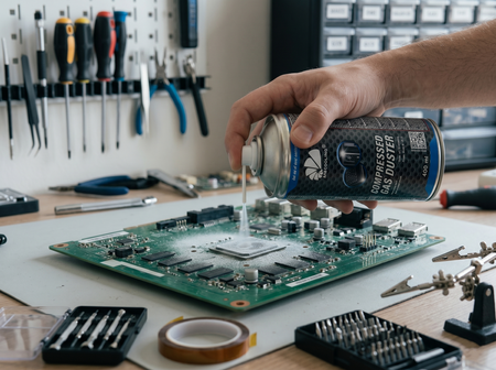 6x AABCOOLING Compressed gas duster 400ml – sűrített levegő spray