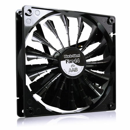 AABCOOLING Black Silent Fan 14 x 3 Sztuki – 140 mm-es ventilátor