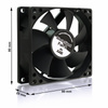 Ventilators 80 mm AABCOOLING Black Silent Fan 8