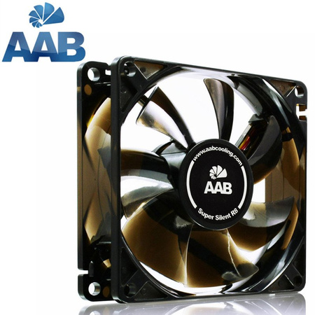 3x AABCOOLING Super Silent R8 – tylus 80 mm ventiliatorius