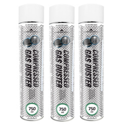 3x AABCOOLING Home&Office Compressed Gas Duster 750ml – сгъстен въздух