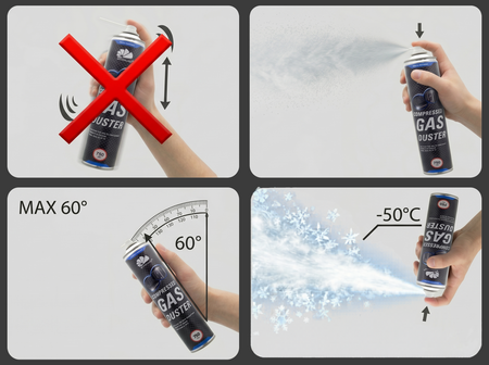 Aer comprimat AABCOOLING 750 ml