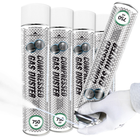 4x AABCOOLING Home&Office Compressed Gas Duster 750ml – suruõhk