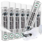 7x AABCOOLING Home&Office Compressed Gas Duster 750ml