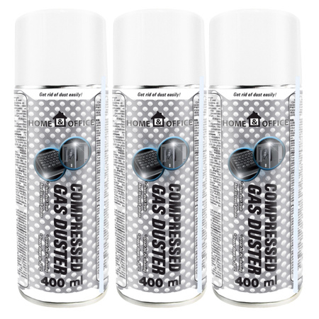 3x AABCOOLING Home&Office Compressed Gas Duster 400ml – aer comprimat