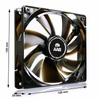 3x AABCOOLING Super Silent R12 – kluss 120 mm ventilators