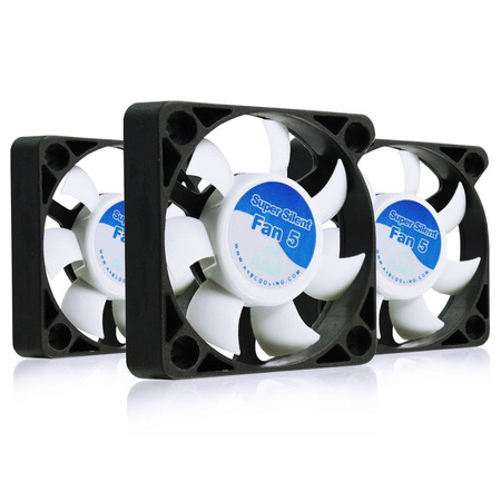 3x Lydsvag blæser 50 mm AABCOOLING Super Silent Fan 5