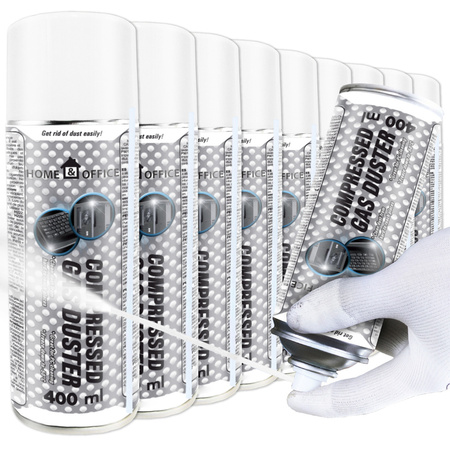 9x Aer comprimat AABCOOLING Home&Office 400 ml