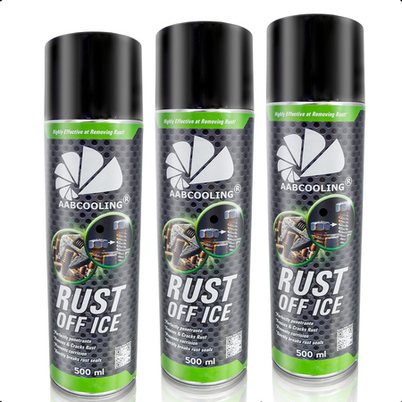 3x Sbloccante effetto ghiaccio AABCOOLING Rust off ICE 500ml