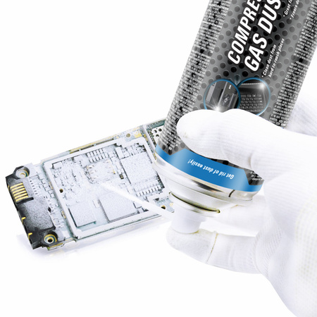 1x AABCOOLING Compressed gas duster 400ml – sprężone powietrze