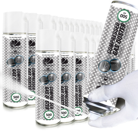 24 x AABCOOLING Home&Office Compressed Gas Duster 500 ml