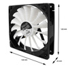 AABCOOLING Black Jet Fan 12 – wentylator 120 mm