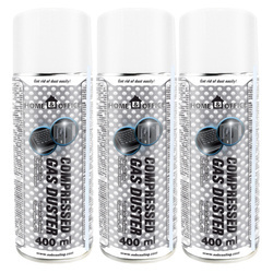 3x AABCOOLING Home&Office Compressed Gas Duster 400ml – aria compressa