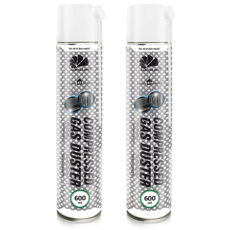 2 x AABCOOLING Home&Office Compressed Gas Duster 600 ml