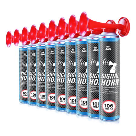 9x AAB Signal Horn 75g – corne de brume