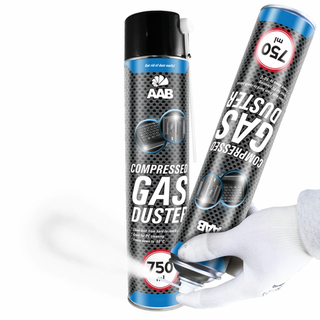 1x AABCOOLING Compressed gas duster 750ml