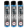 3x AABCOOLING Compressed gas duster 750ml – bombe à air sec