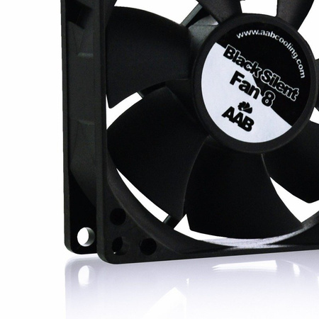 Ventilators 80 mm AABCOOLING Black Silent Fan 8