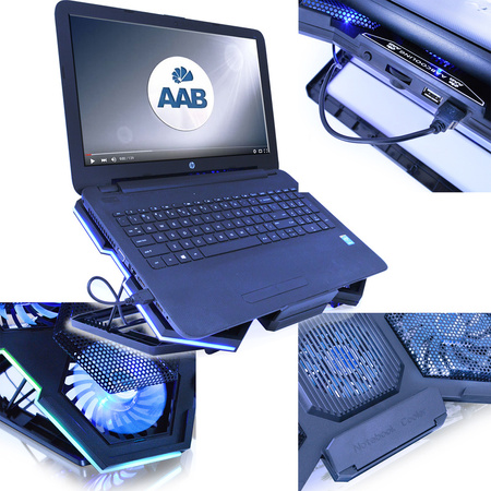 Laptop hűtőpad AABCOOLING Hurricane