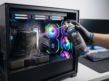 2x AABCOOLING Compressed gas duster 400ml – aer comprimat spray