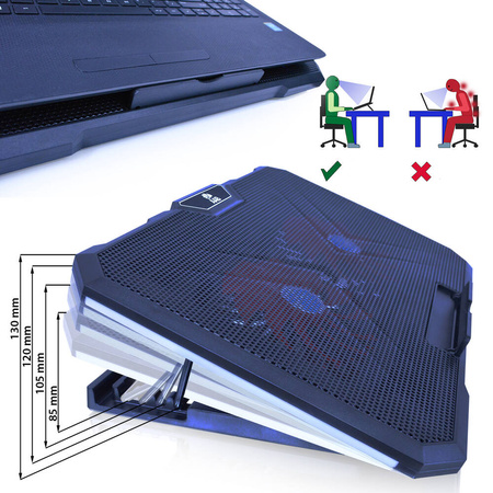 Laptop hűtőpad AABCOOLING Gemini