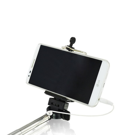 Kijek selfie z przyciskiem AABCOOLING Selfie Stick 2 Green