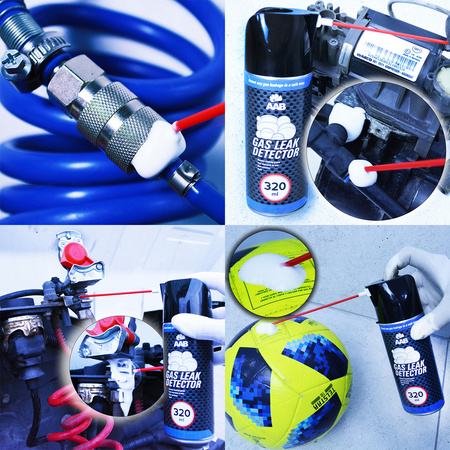 Spray cercafughe gas AABCOOLING 320 ml Bag on Valve