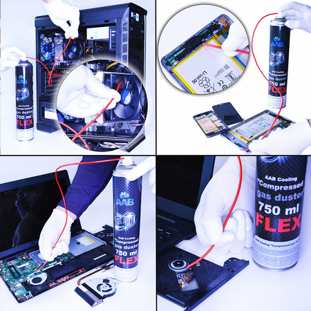Сгъстен въздух AABCOOLING FLEX 750 ml