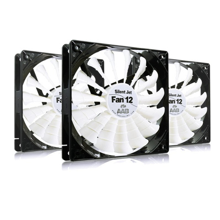3x Ventiliatorius 120 mm AABCOOLING Silent Jet Fan 12