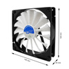 3x PC-blæser 140 mm AABCOOLING Silent Force Fan 14