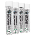 4x AABCOOLING Home&Office Compressed Gas Duster 750ml
