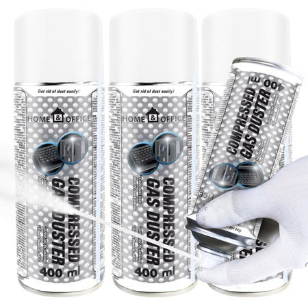 3x AABCOOLING Home&Office Compressed Gas Duster 400ml – aer comprimat