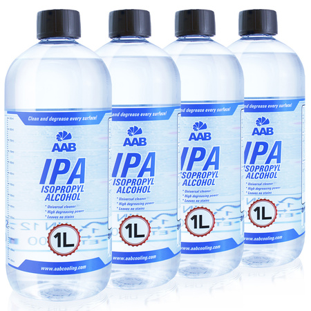 4x Isopropylalkohol AABCOOLING IPA 99,7 % 1 l