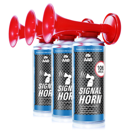 3x AAB Signal Horn CO2