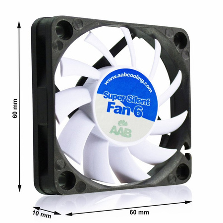 Csendes ventilátor 60 mm AABCOOLING Super Silent Fan 6