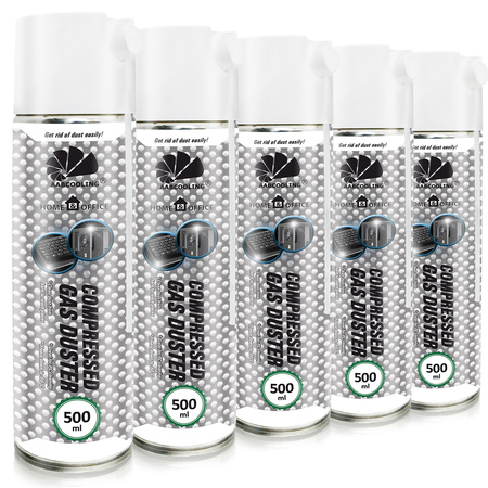 5 x AABCOOLING Home&Office Compressed Gas Duster 500 ml