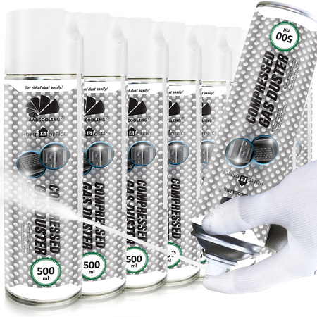 9 x AABCOOLING Home&Office Compressed Gas Duster 500 ml