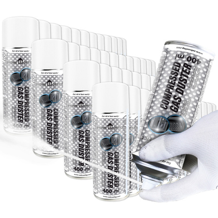48x AABCOOLING Home&Office Compressed Gas Duster 400ml – sűrített levegő