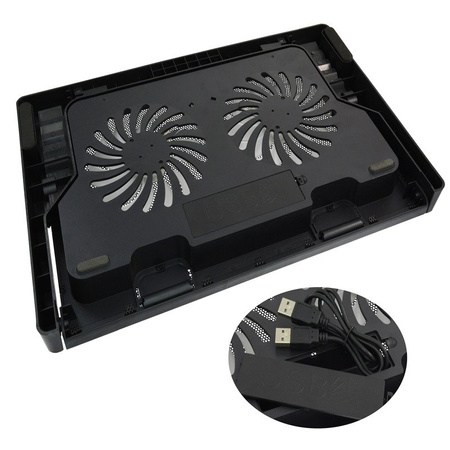 Podstawka chłodząca pod laptopa AABCOOLING NC80, 2×125 mm