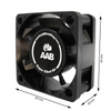 3x Tichý ventilátor 40 mm AABCOOLING Super Silent R4