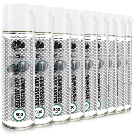 9x AABCOOLING Home&Office Compressed Gas Duster 500 ml – suruõhk