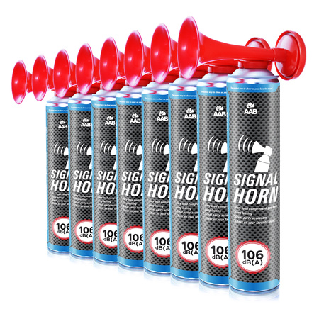 8x Fanfára na plyn AABCOOLING Signal Horn 75g